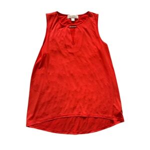 Michael Kors orange  Sleeveless Top